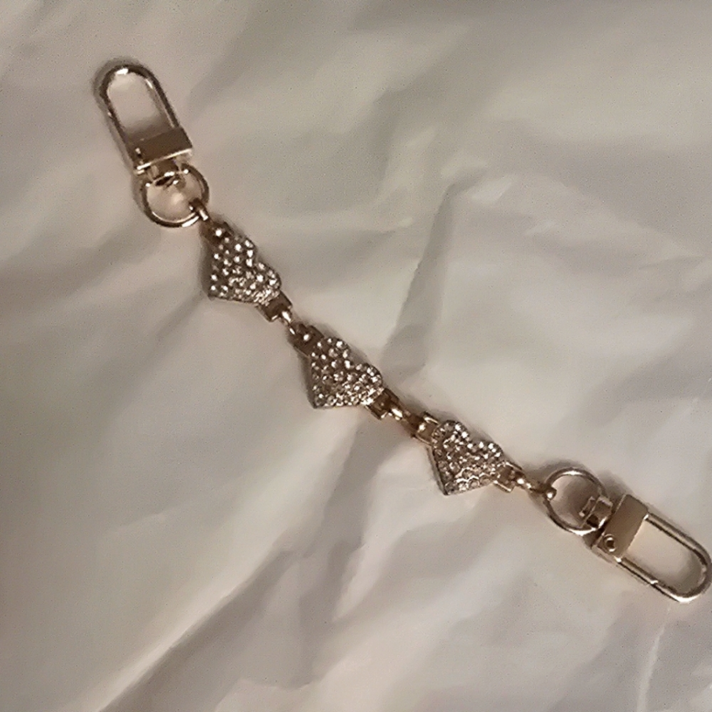 Heart Bag Chain Extension New
